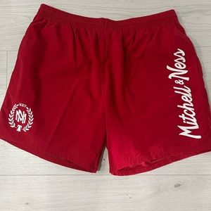 Mitchell & Ness XL Team Essentials Nylon Shorts Super Clean